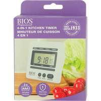 Minuterie de cuisine 4 en 1 Cintas