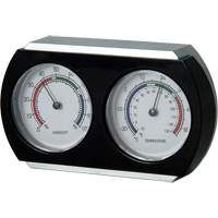 Indoor Thermometer/Hygrometer, 10°- 130° F ( -25° - 55° C ) Cintas