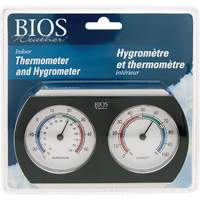 Indoor Thermometer/Hygrometer, 10°- 130° F ( -25° - 55° C ) Cintas