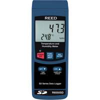 Data Logging Thermo-Hygrometer with Calibration Certificate, 5% - 95% RH, 32° - 122° F ( 0° - 50°C ) Cintas