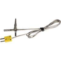 Type K Air Oven/Freezer Thermocouple Probe, 200 °C (392°F) Max. Temp. Cintas