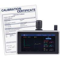 Indoor Air Quality Meter with Desktop/Wall Mount & Calibration Certificate Cintas