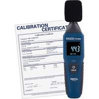 Sonom&egrave;tre Bluetooth Smart Series avec certificat de calibration, Gamme de mesure 30 - 130 dB Cintas