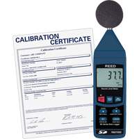 Data Logging Sound Level Meter with Calibration Certificate Cintas