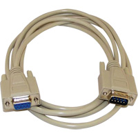 RS232 IBM 9P Male-to-Female Cable Cintas