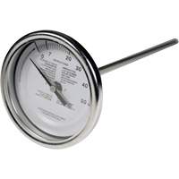 5" Maple Syrup Stem Thermometer, Contact, Analogue Cintas