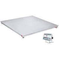DEFENDER 5000 Washdown Floor Scale, 2500 lbs. Capacity, 48" W x 48" L Cintas