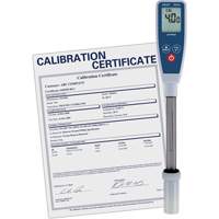 Long Stem pH Meter with Traceable Certificate Cintas