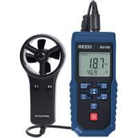 Vane Thermo-Anemometer with Air Volume, Data Logging, 0.4 - 30 m/sec Air Velocity Range Cintas