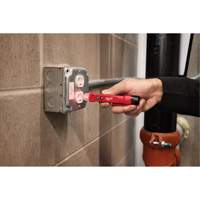 Voltage Detector with LED & GFCI Receptacle Tester Kit, 50 V - 1000 V, Display & Sound Alert Cintas
