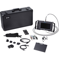 High-Performance Videoscope Kit with Dual HD Camera & Long Camera Probe, 1280" L x 720" W Display, 1024 x 600 pixels, 4.9 mm (0.19") Camera Head Cintas
