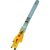 Pop-Up Safety Cone, Trilingual With Pictogram Cintas
