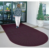 Waterhog&reg; Eco Matting, Wiper/Scraper, 3' x 6' x 3/8", Maroon Cintas
