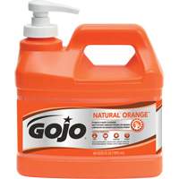 Nettoyant &agrave; mains Natural Orange, Pierre ponce, 1,89 L, Bouteille &agrave; pompe, Agrumes/Orange Cintas