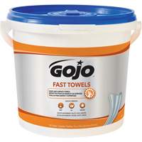 Serviettes nettoyantes Fast Wipes, 130 lingettes, 10" x 9" Cintas