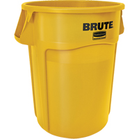 Contenants ronds Brute, Poly&eacute;thyl&egrave;ne, 44 gal. US Cintas