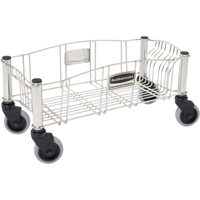 Chariot Slim Jim, Acier inoxydable, Acier inoxydable Cintas