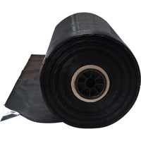 Garbage Bags, 3X Strong, 35" W x 49" L, 3 mils, Black Cintas