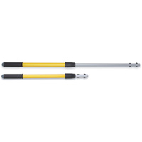 Hygen Quick Connect Short Handle, Aluminum, Quick-Connect Tip, 2" Diameter, 40" Length Cintas