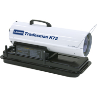 Tradesman&reg; Forced Air Heater, Fan, Kerosene, 75,000 BTU/H Cintas
