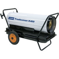 Tradesman&reg; Forced Air Heater, Fan, Kerosene, 400,000 BTU/H Cintas