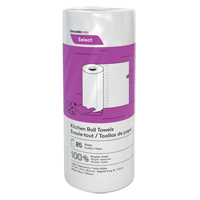 Pro Select Kitchen Towel Roll, 2 Ply, 85 Sheets/Roll, 8" W, 11" L Cintas