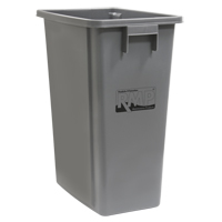 Recycling & Garbage Bin, Plastic, 16 US gal. Cintas