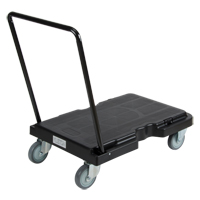 Chariot, 31-3/4" lo x 20-1/2" la, 500 lb cap, Roues Caoutchouc Cintas