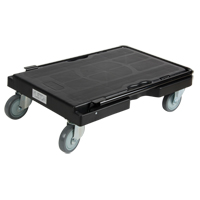 Chariot, 31-3/4" lo x 20-1/2" la, 500 lb cap, Roues Caoutchouc Cintas