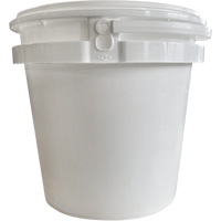 Seau avec couvercle, Plastique, 2,3 gal. Cintas
