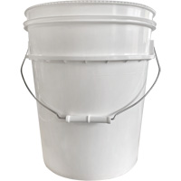 Seau avec couvercle, Plastique, 5,25 gal. Cintas