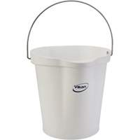 Food Hygiene Bucket, White, 3 US gal. Cintas