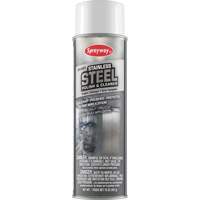 Stainless Steel Polish & Cleaner, 20 oz., Aerosol Can Cintas