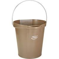 Seau pour l'hygi&egrave;ne des aliments, Brun, 3 gal. US Cintas