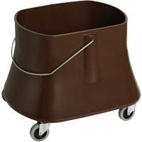 Seau pour vadrouille Champ, Capacit&eacute; de 10 gal. US (40 pintes), Brun Cintas