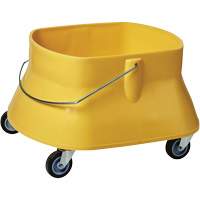 Seau pour vadrouille Champ, Capacit&eacute; de 8 gal. US (32 pintes), Jaune Cintas