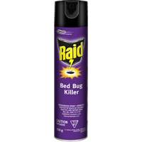 Raid&reg; Bed Bug Killer Insecticide, 350 g, Aerosol Can, Solvent Base Cintas