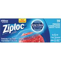 Sacs de cong&eacute;lation Ziploc Cintas