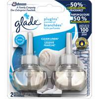 Glade&reg; PlugIns&reg; Scented Oil Refills, Clean Linen&reg;, Cartridge Cintas