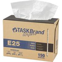 Essuie-tout &eacute;conomique &agrave; renfort tiss&eacute; TaskBrand E25, Tout usage, 16-3/4" lo x 9-3/4" la Cintas