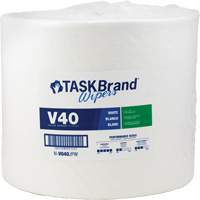 Essuie-tout de s&eacute;rie de qualit&eacute; V40 TaskBrand, Tout usage, 13" lo x 12" la Cintas