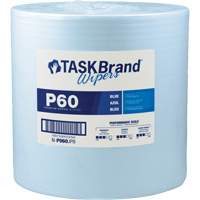 Chiffons de premi&egrave;re qualit&eacute; P60 TaskBrand, Tout usage, 13" lo x 12" la Cintas