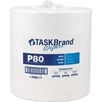 Chiffons de premi&egrave;re qualit&eacute; P80 TaskBrand, Robuste, 13" lo x 12" la Cintas
