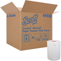 Serviettes Slimroll* de Scott en rouleau dur, 1 pli, Standard, 580' lo Cintas