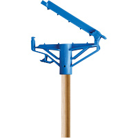 Step-N-Go Handle, Wood, Open Gate Tip, 1" Diameter, 54" Length Cintas