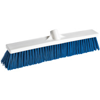 Balai-brosse pour le service alimentaire, Crins Moyen, 18", Polypropyl&egrave;ne, Blanc Cintas