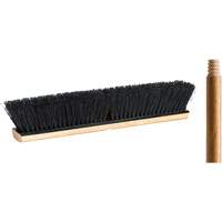 Push Broom with Handle, 18", Medium, Tampico Bristles Cintas