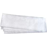 Static Attack Mop Sheets, Polyethylene, White Cintas