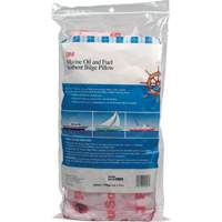 Tampon de fond de cale pour huiles et carburants nautiques, Huile seulement, 15" lo x 7" la, 12,1 gal absorption/pqt Cintas
