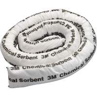 Chemical Sorbent Mini-Boom, Hazmat, 8' L x 3" W, 15.5 gal Absorbancy Cintas